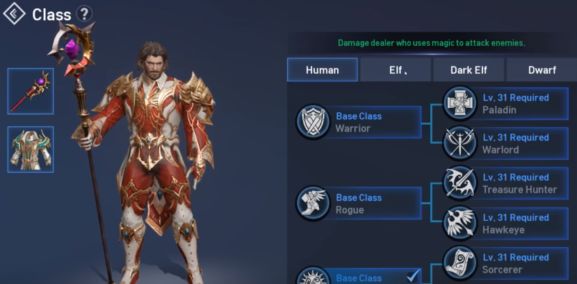 Lineage 2 Revolution Class Tips